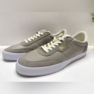 NEW Polo Ralph Lauren Court VLC Men’s Lace Up Sneakers Shoes Gray Size 9, 12